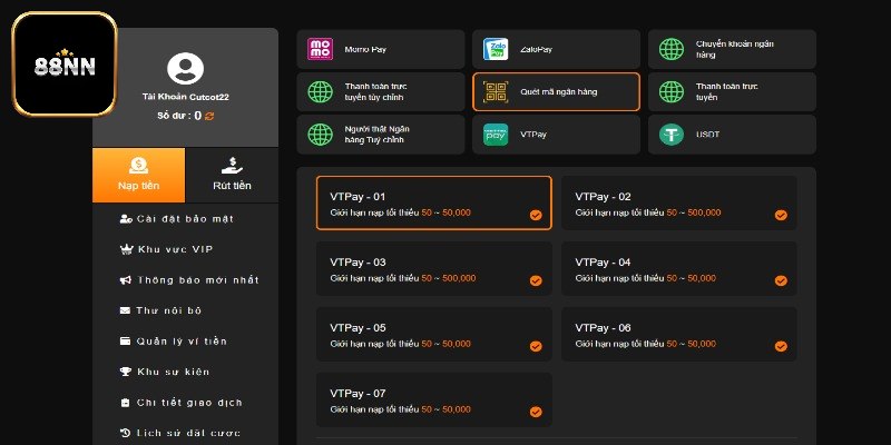 Cách săn khuyến mãi nạp tiền