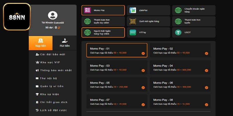 Đảm bảo thông tin chính xác khi gửi vốn