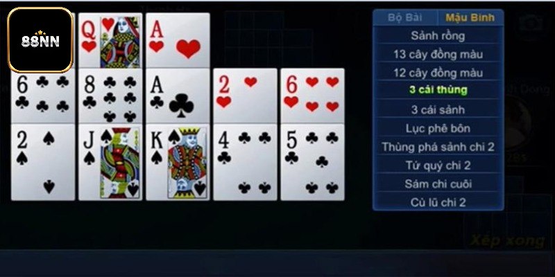 Hướng dẫn luật chơi mậu binh 88nn chi tiết