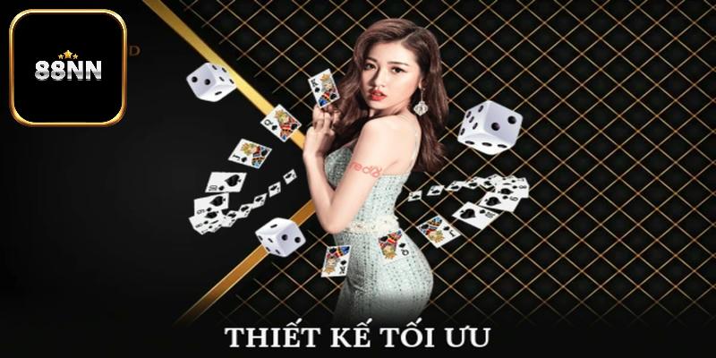 88NN sở hữu giao diện thiết kế tối ưu đảm bảo bắt mắt